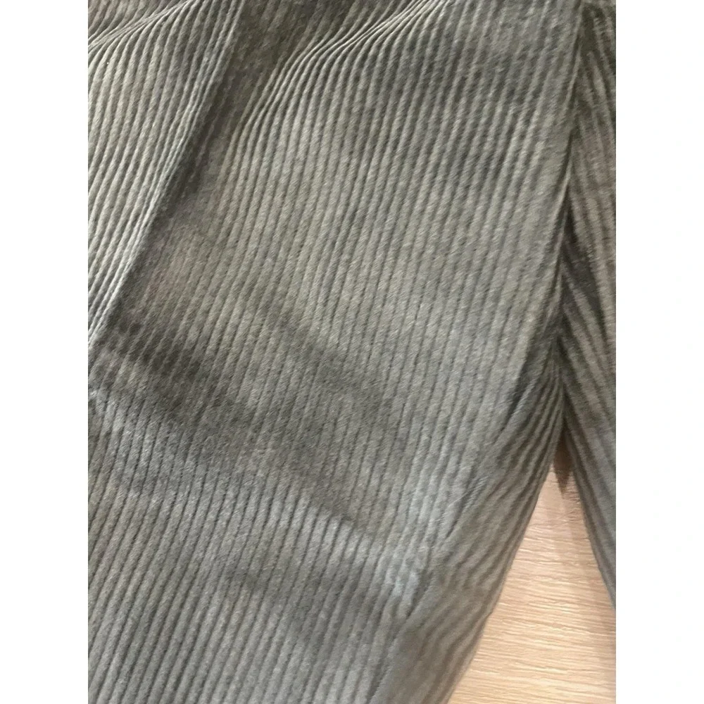 NWT  Vtg  Y2K VanHeusen Pants Boys 6 Hunter Green Pleated Corduroy Holiday Slack